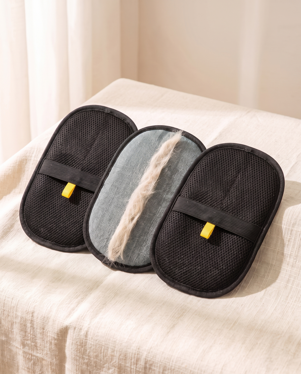 Lot de 3 gants Poilette